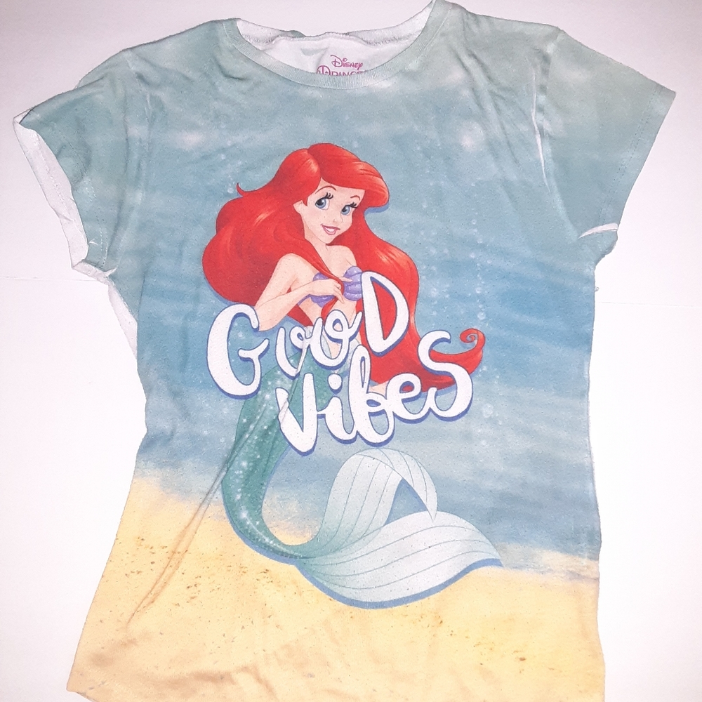 Little Mermaid Good Vibes Shirt